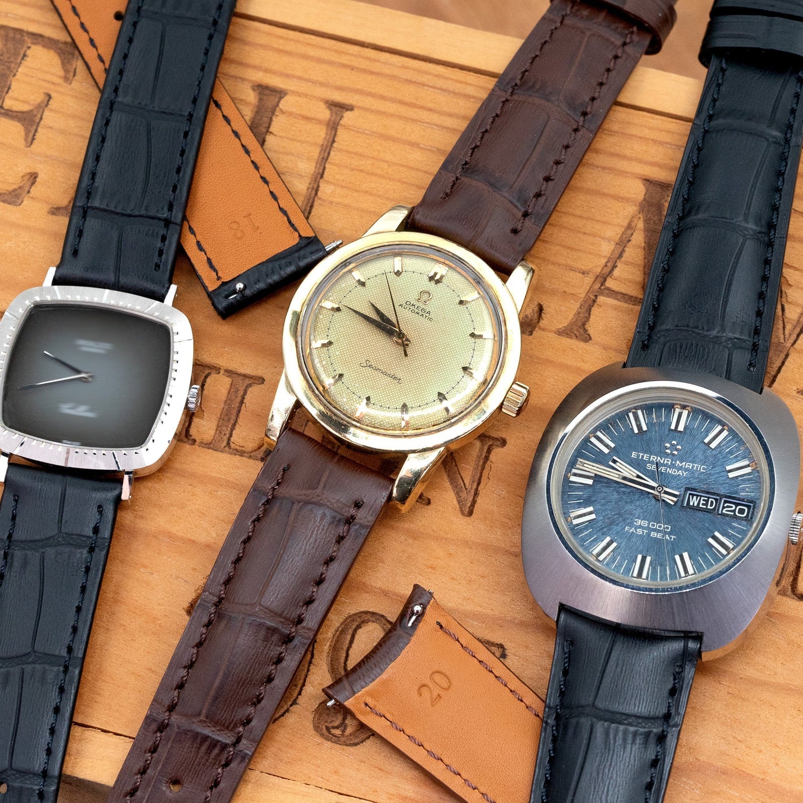 The Crococalf Watch Bands for Classy or Vintage Watches That Never Go Wrong