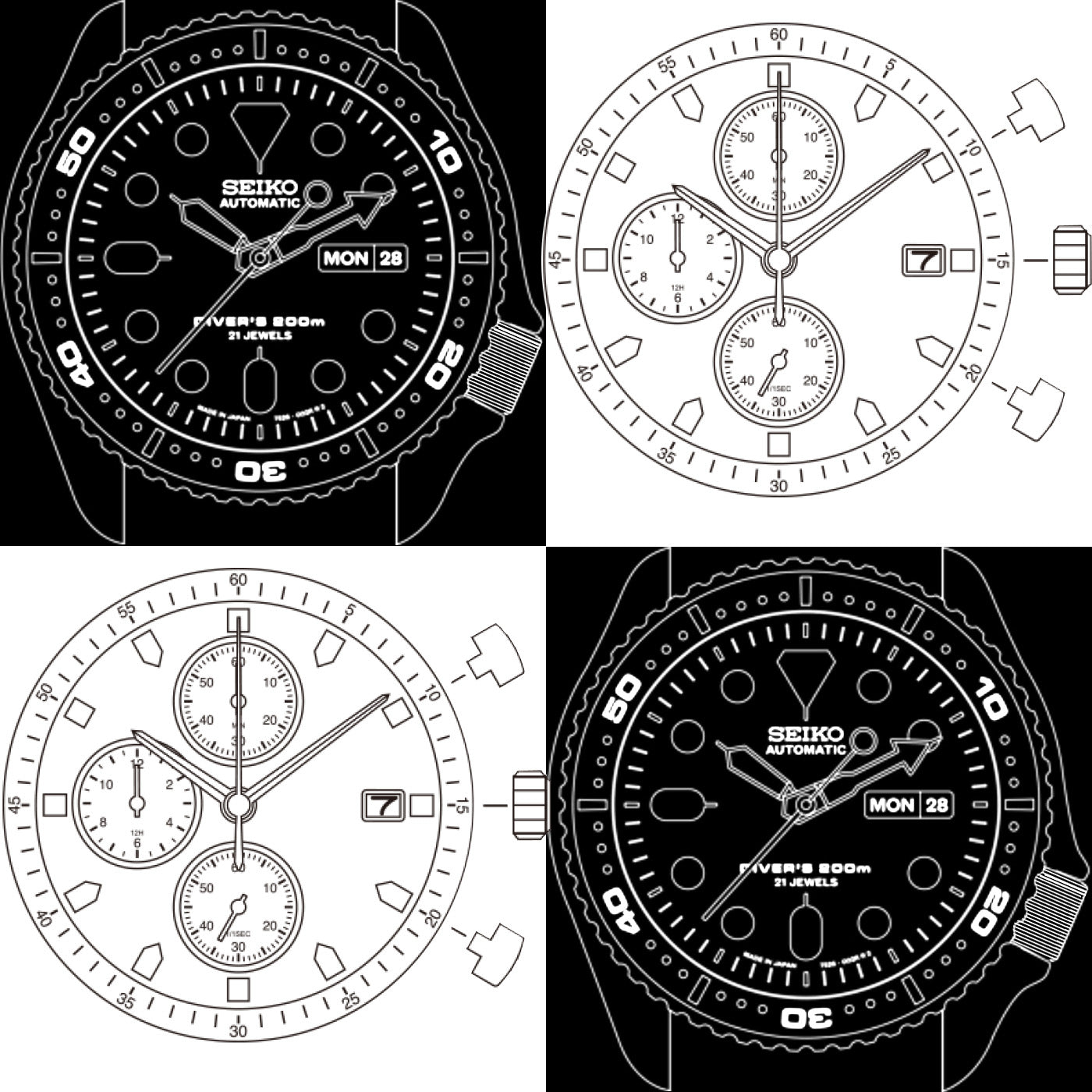 Dive Watches vs Chronograph watches