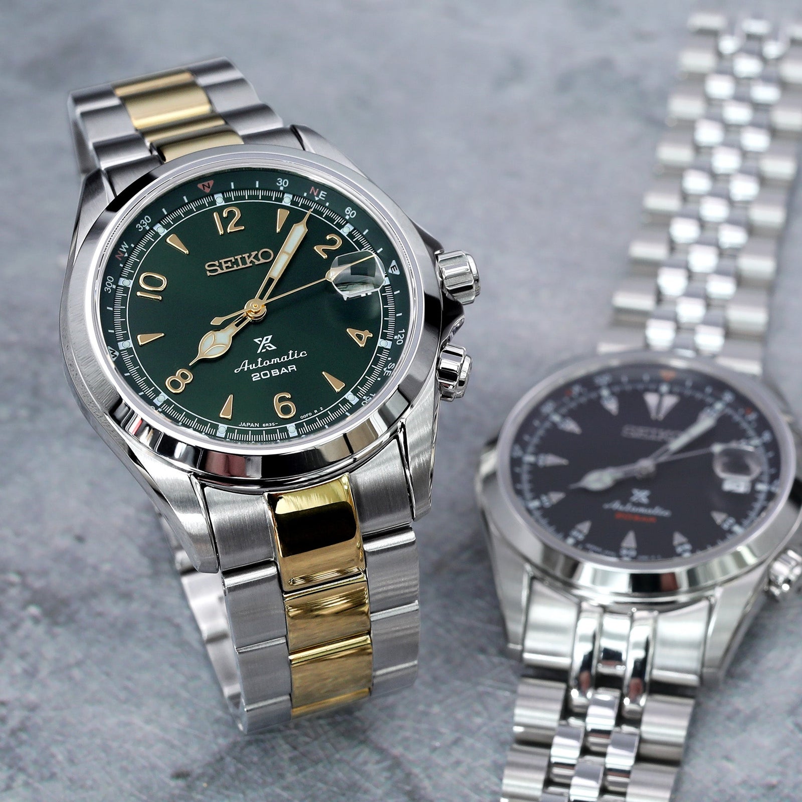 New 2020 Seiko Prospex Alpinist, SPB117 (SBDC091), SPB119 (SBDC089), SPB121 (SBDC091), and SPB123 (SBDC093)