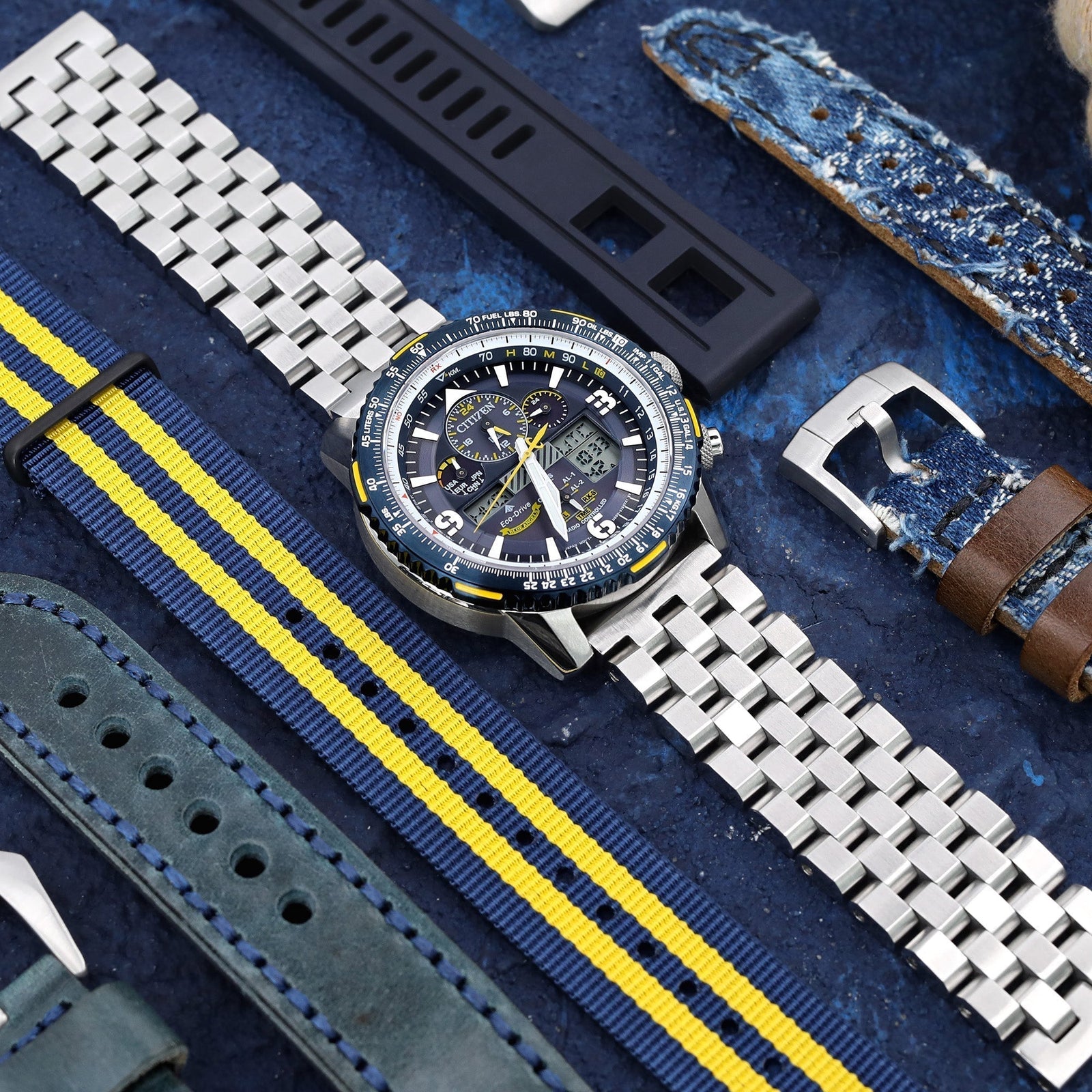 Citizen Eco Drive BlueAngels Skyhawk JY8078-01L