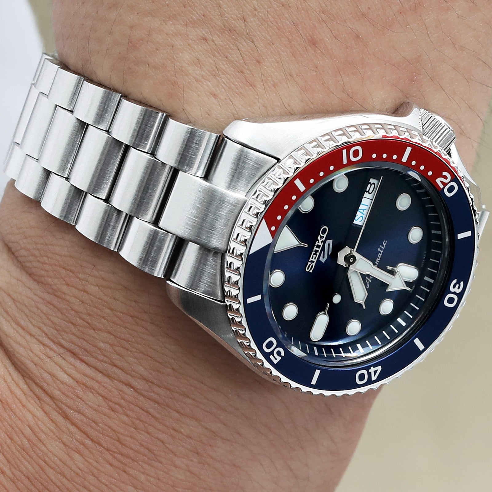 Custom Fitted Watch Bands for New Seiko 5 Sport 42.5mm (22mm)