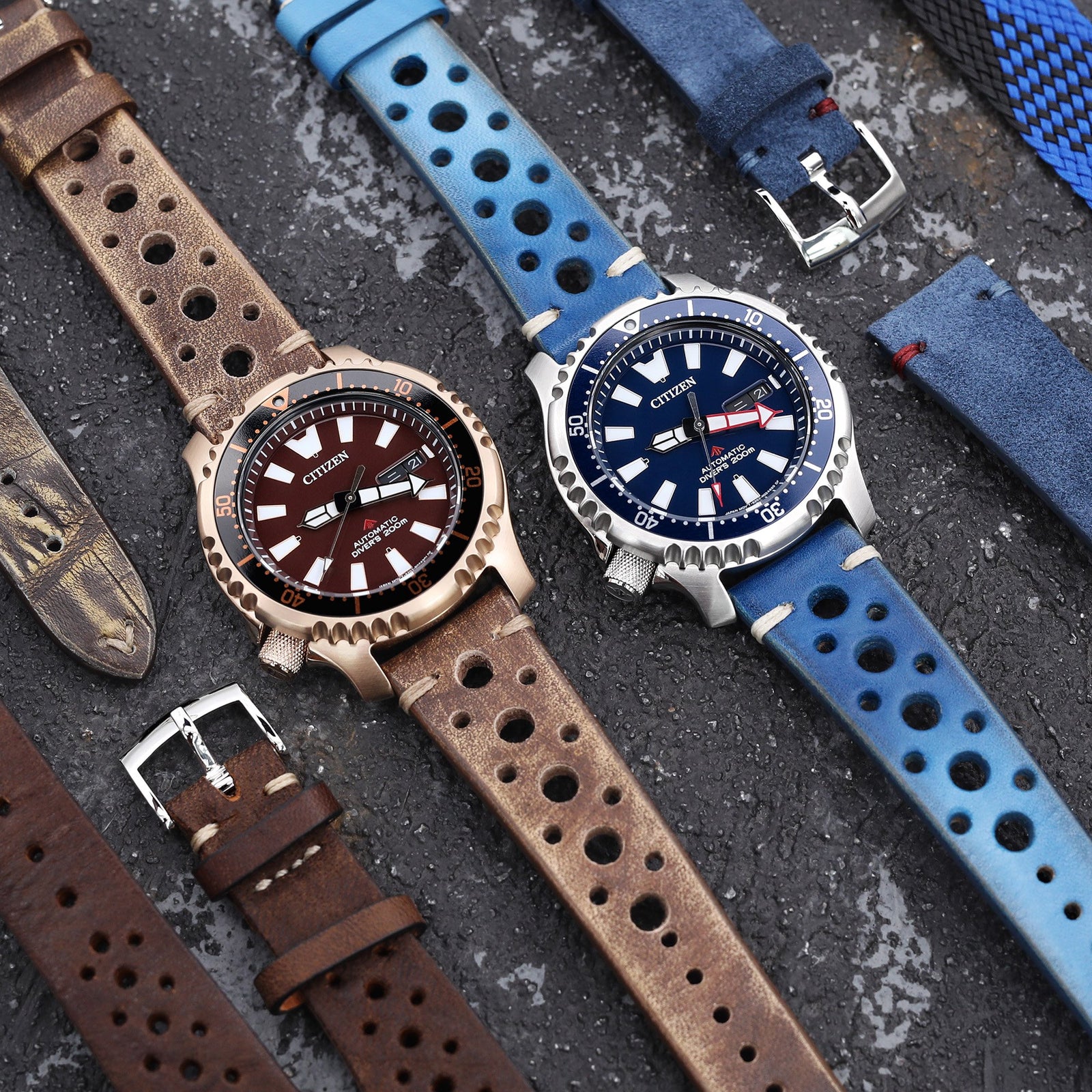 Mix and Match with 2 Citizen Promasters NY0083 & NY0081