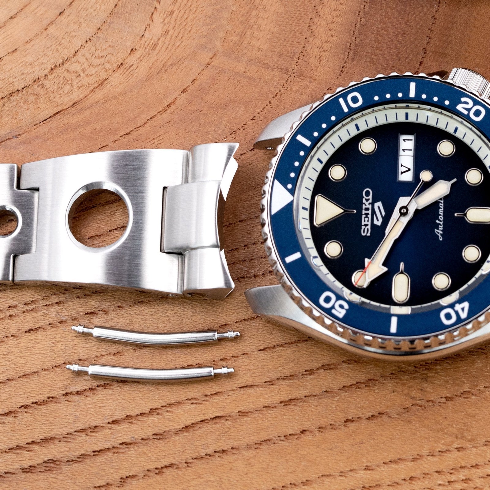 2019 Seiko 5 Sports "5S" Seiko-5-Sports-SRPD51K1-SBSA001 watch bands