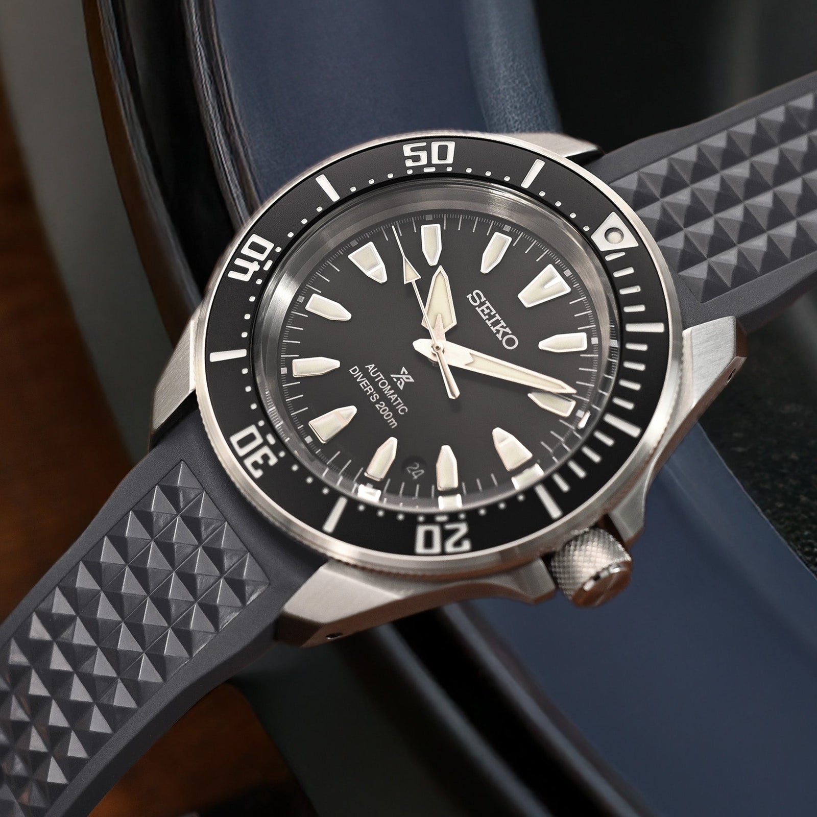 Seiko Mini Samurai FKM Rubber Straps, Beat the Summer Heat | Strapcode