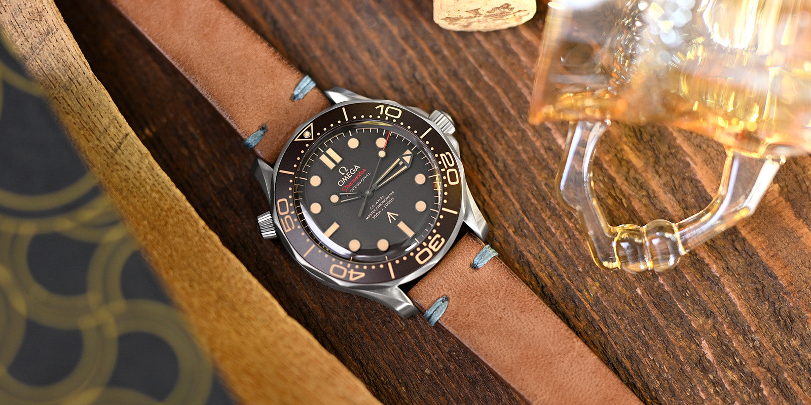 Leather Q.R. One-piece Watch Bands