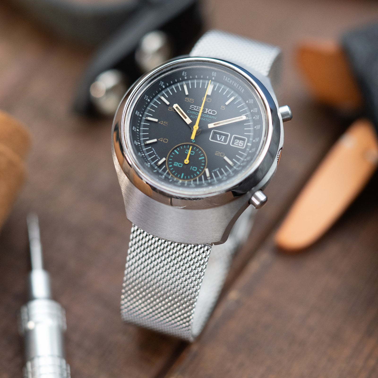 Quick Release Superfine Mesh Bracelet 18mm to 22mm