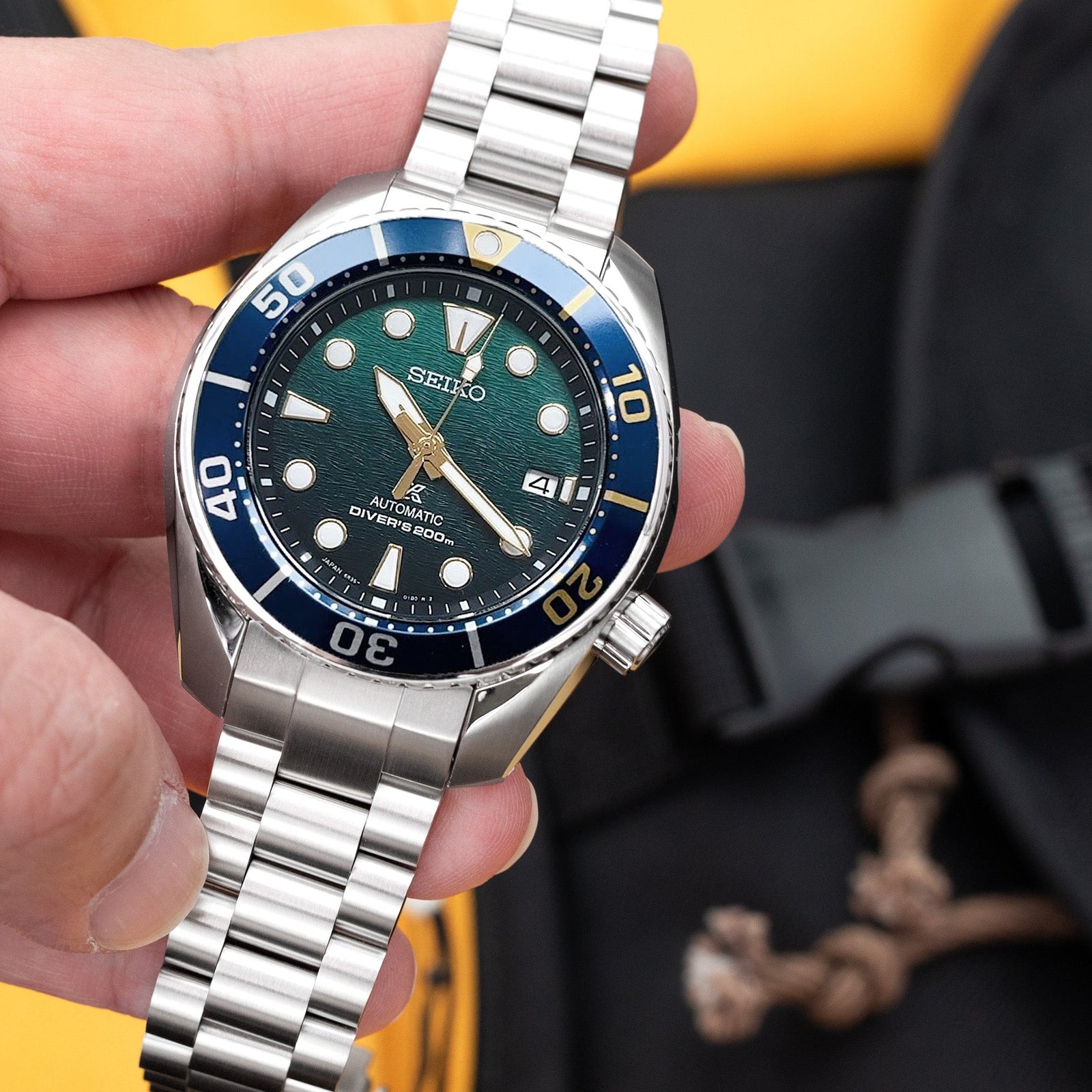 Seiko Prospex Zimbe 18 Thailand Limited Edition Watch SPB425 watch band by Strapcode