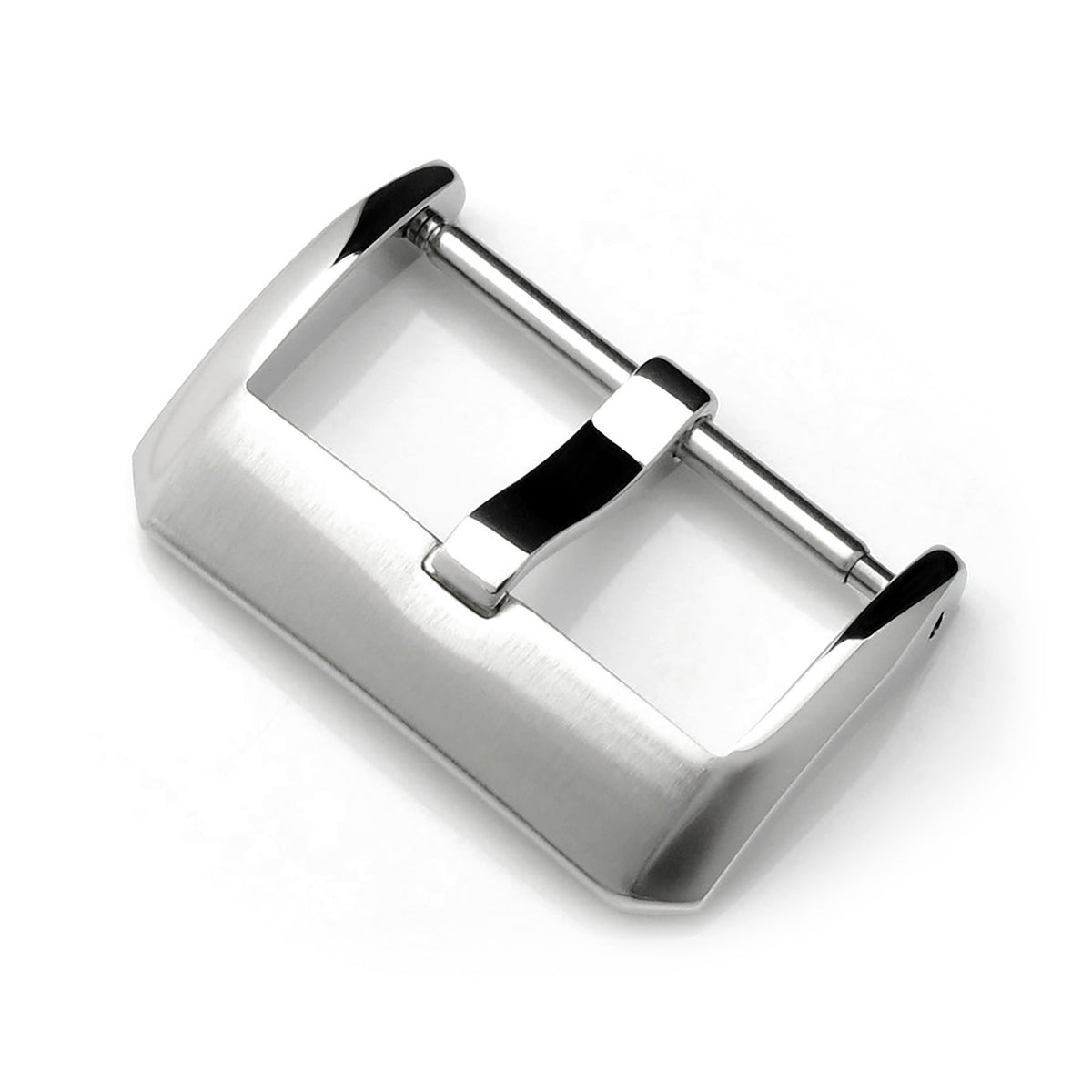 22mm Top Quality Stainless Steel 316L Spring Bar type Buckle, Brushed and Polished finish