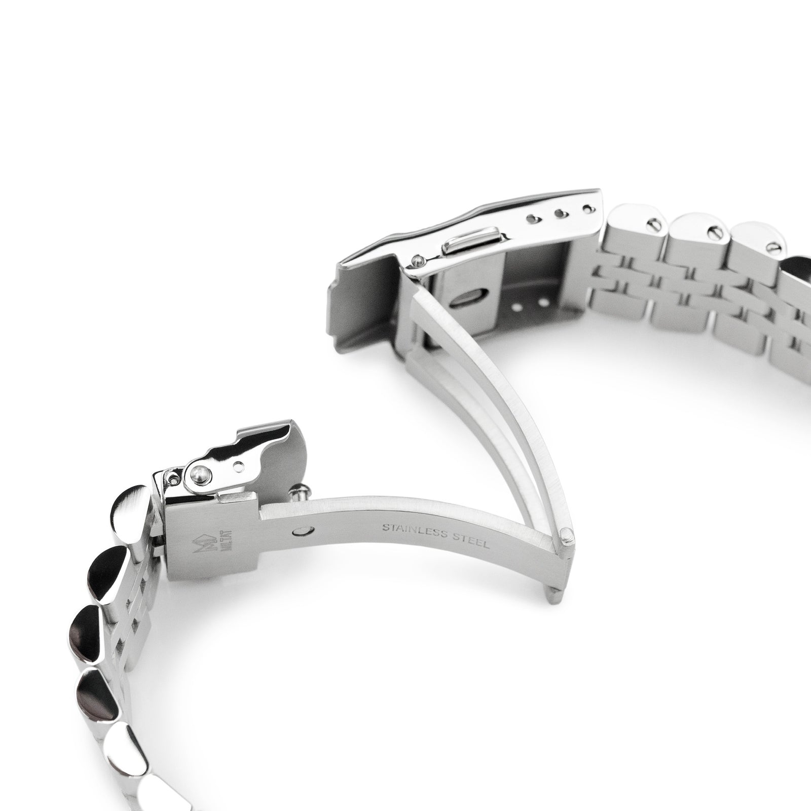 Super-J Louis 22mm Stainless Steel Bracelet for Seiko SKX007 SKX009 SKX011