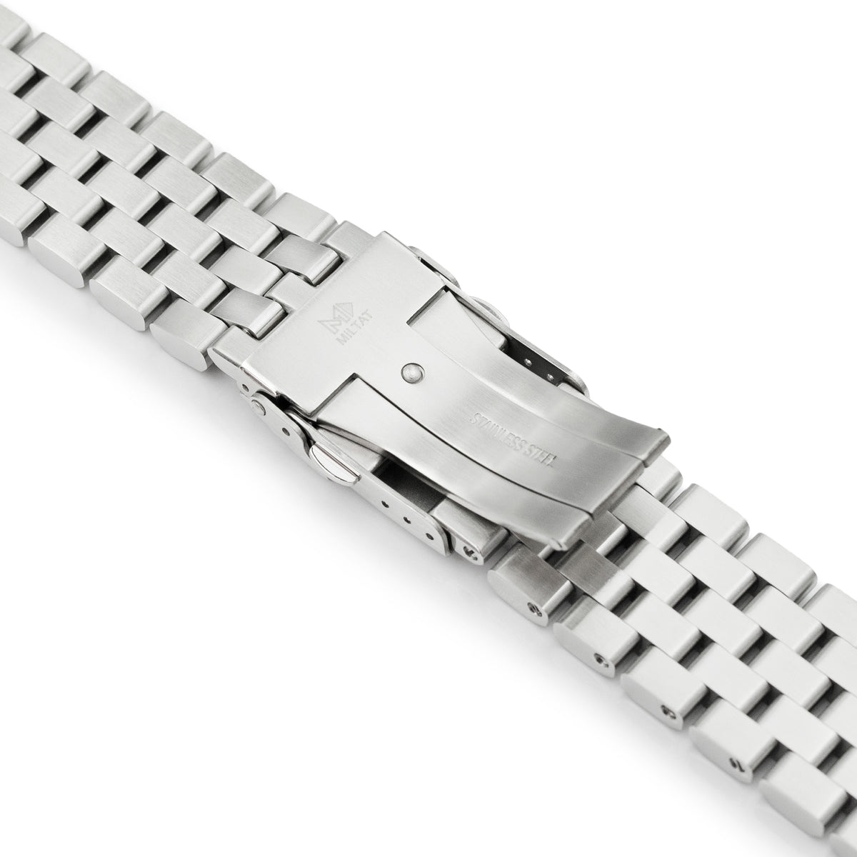 22mm Super Engineer II Stainless Steel Bracelet for Seiko SKX007
