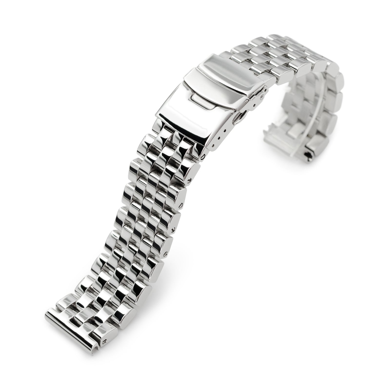 Super Engineer I Polished 316L Stainless Steel Watch Bracelet
