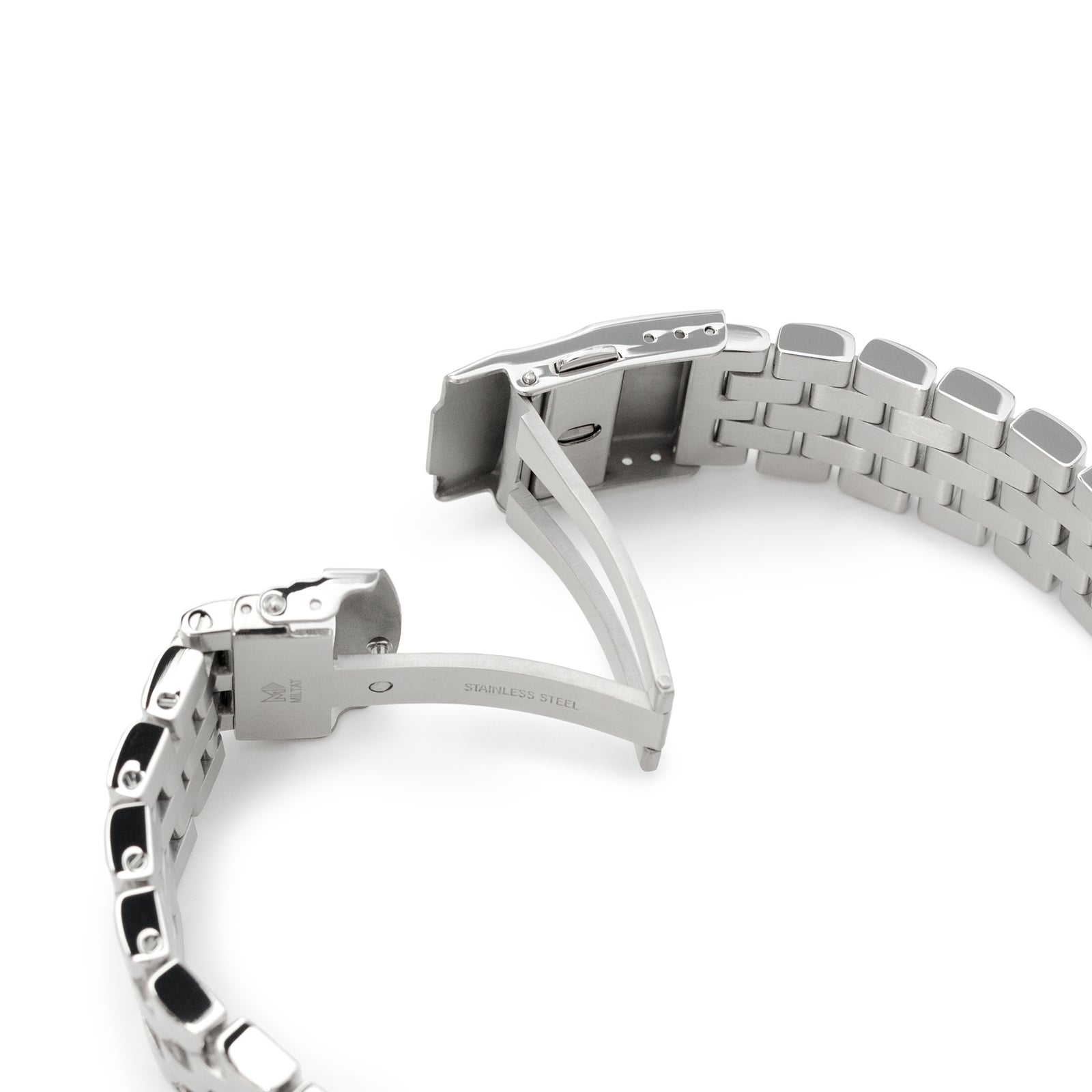 Super Engineer I Polished 316L Stainless Steel Watch Bracelet