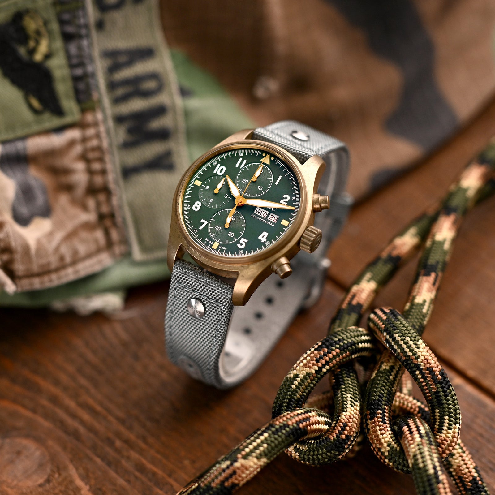 The AAF Sea Grey-637 Strap by HAVESTON Straps Strapcode Watch Bands