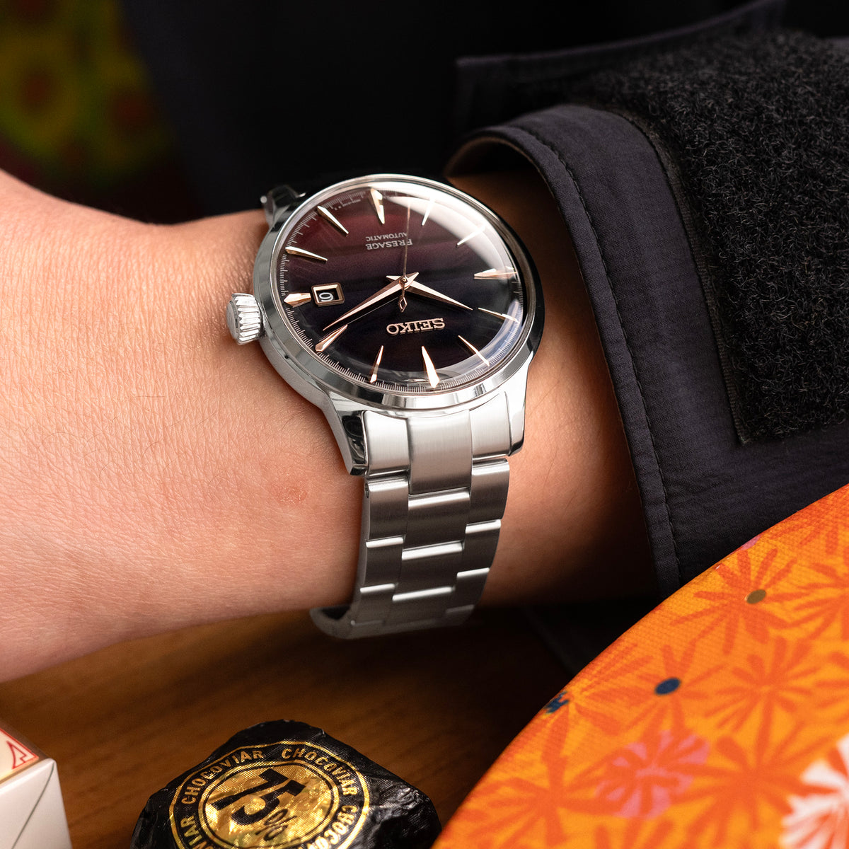 Super-O Boyer 20mm Stainless Steel Bracelet for Seiko Cocktail SSA345 SRPB41 SSA341