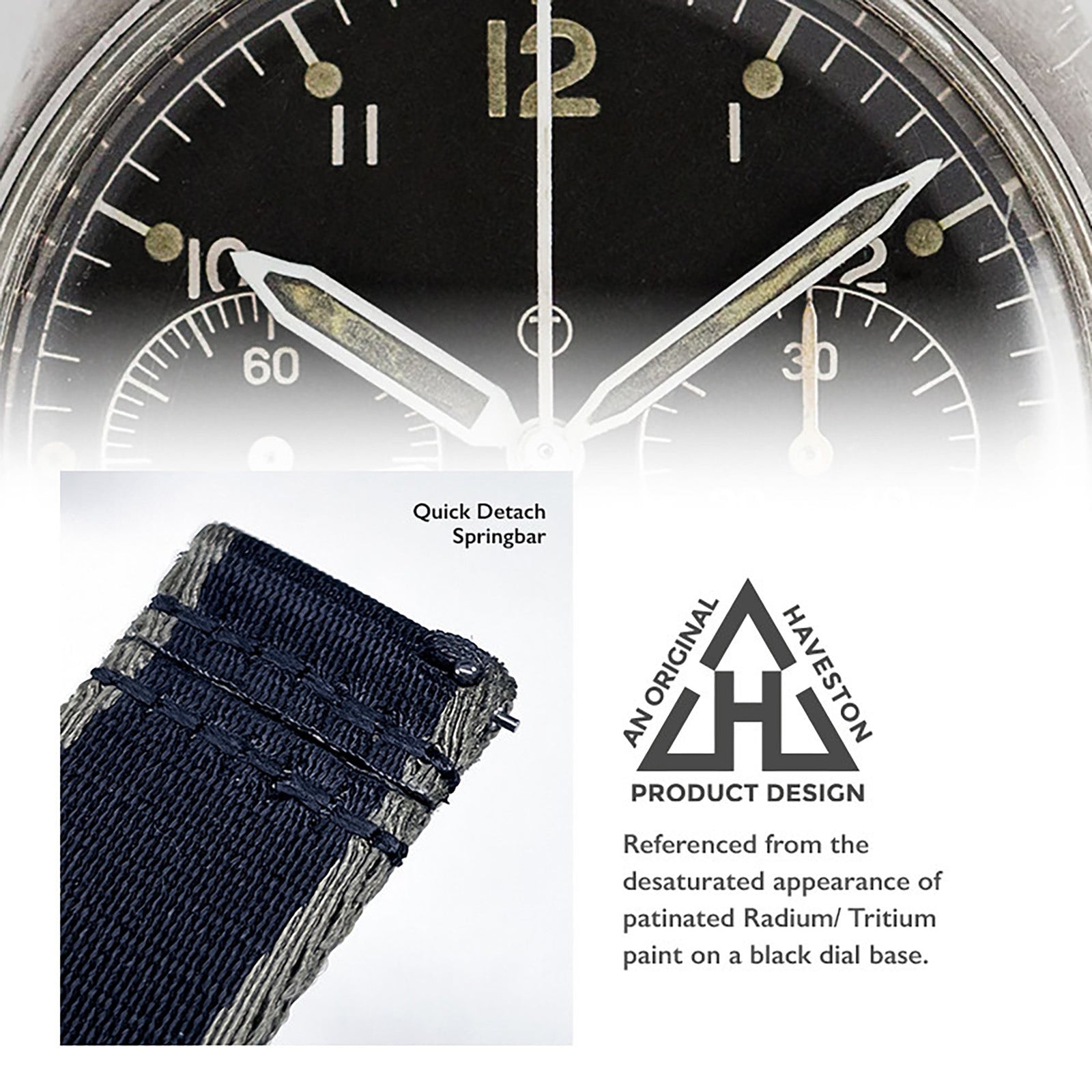 The Radiol-2P Strap by HAVESTON Straps Strapcode watch bands