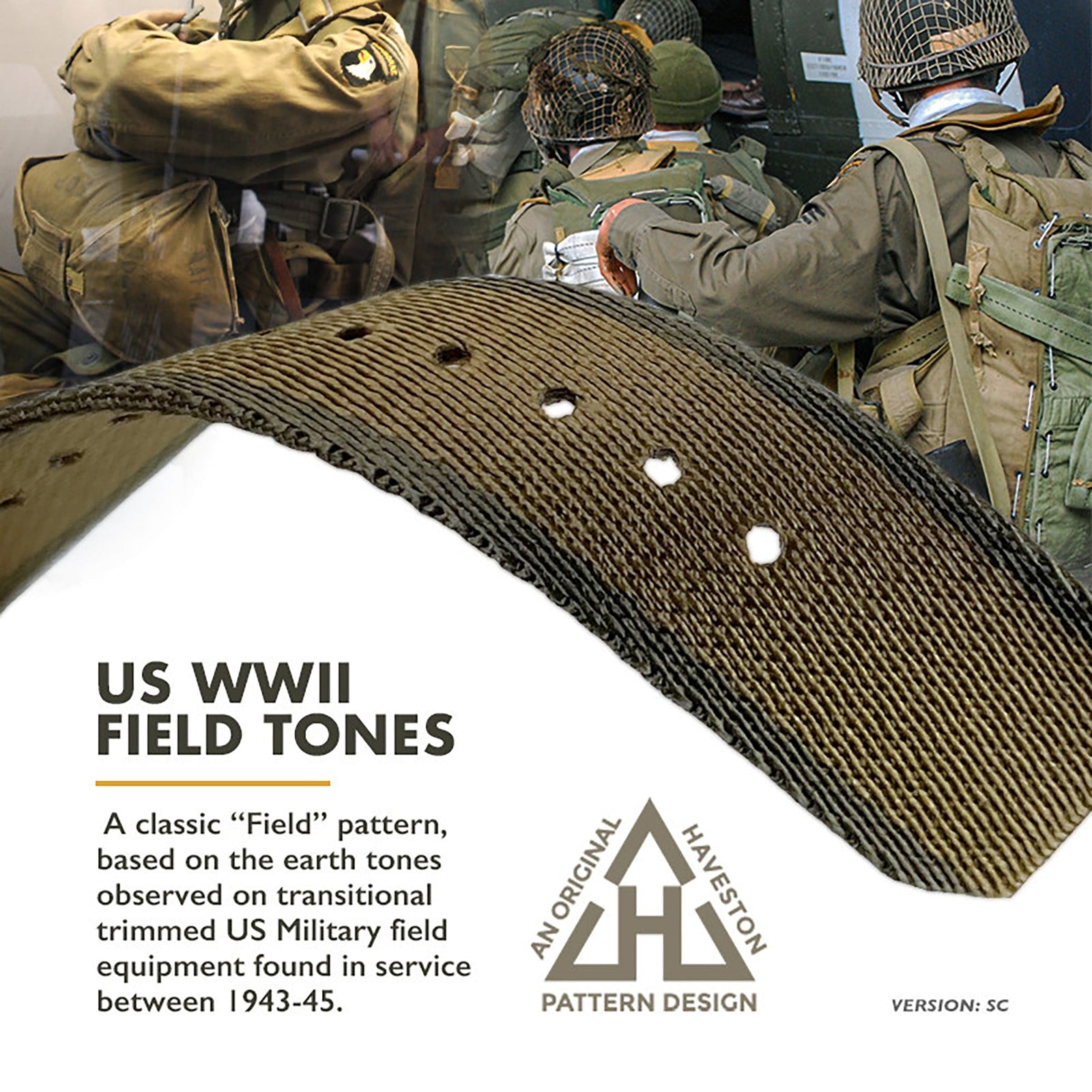 The M-1936-2P Strap by HAVESTON Straps Strapcode watch bands