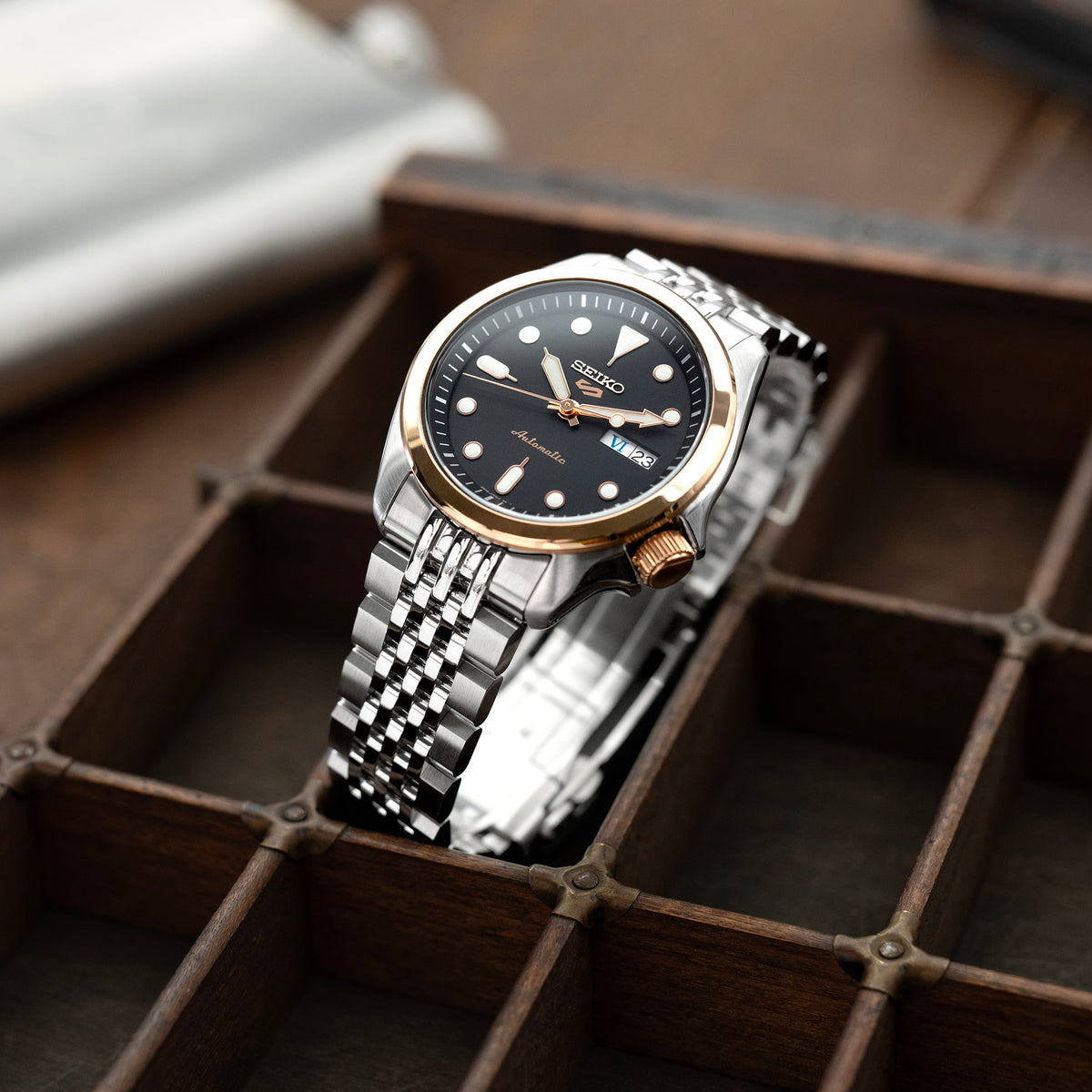 Asteroid 20mm Stainless Steel Bracelet for Seiko 5 Sports 40mm SRPE51 SRPE67