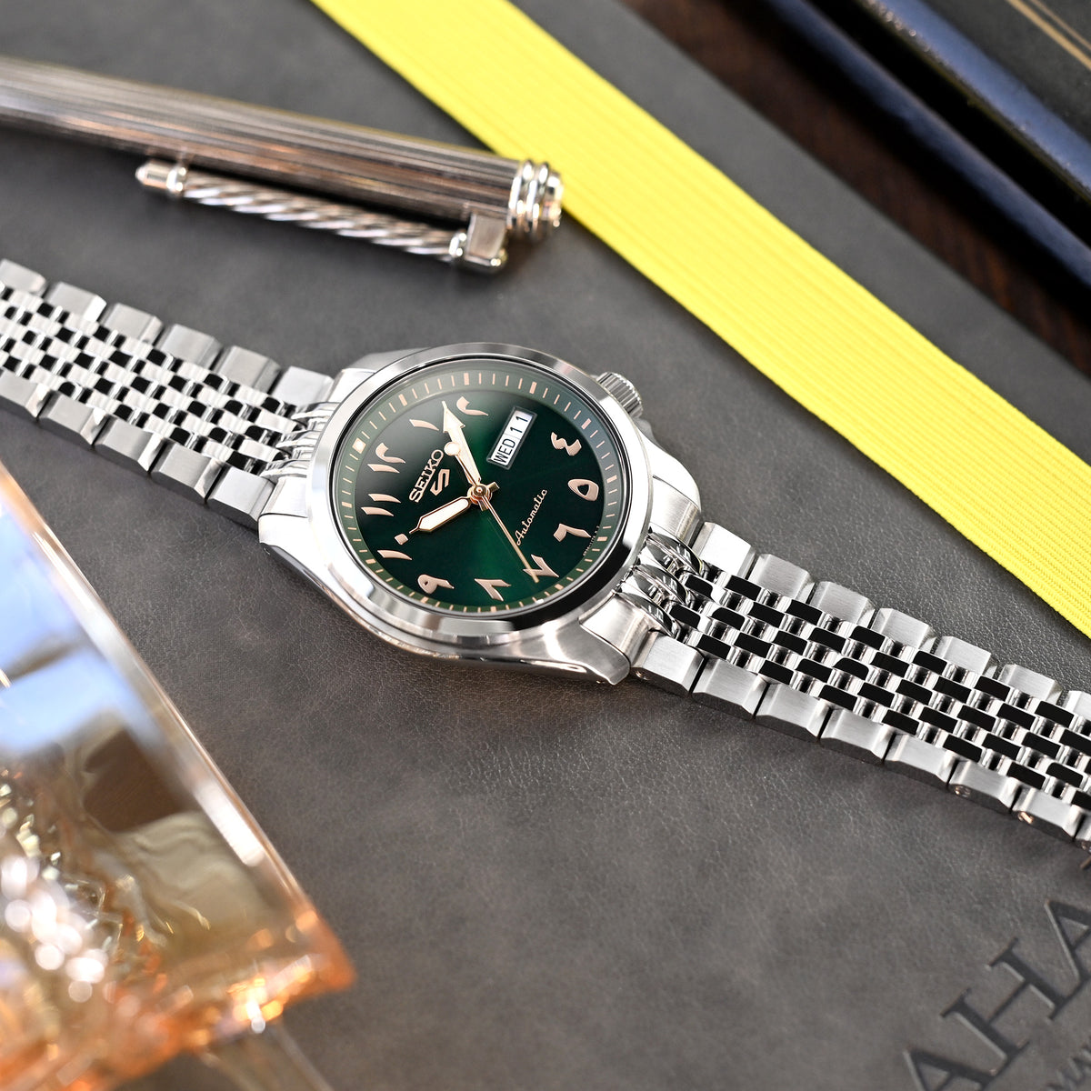 Asteroid 20mm Stainless Steel Bracelet for Seiko 5 Sports 40mm SRPE51 SRPE67