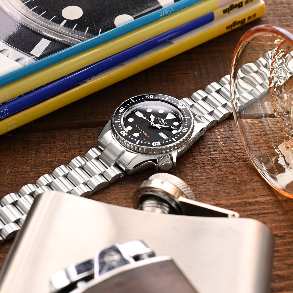 Endmill 20mm Stainless Steel Bracelet for Seiko SKX013