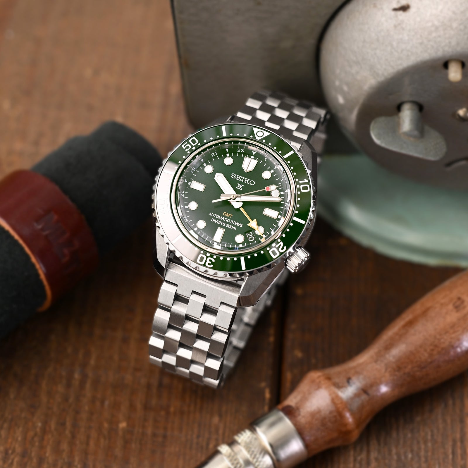 Super Engineer II 19mm Stainless Steel Straight End Watch Band