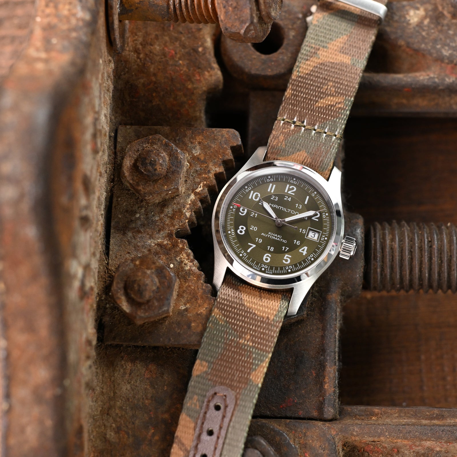 The Denison A2 Enhanced Strap by HAVESTON Straps Strapcode watch bands