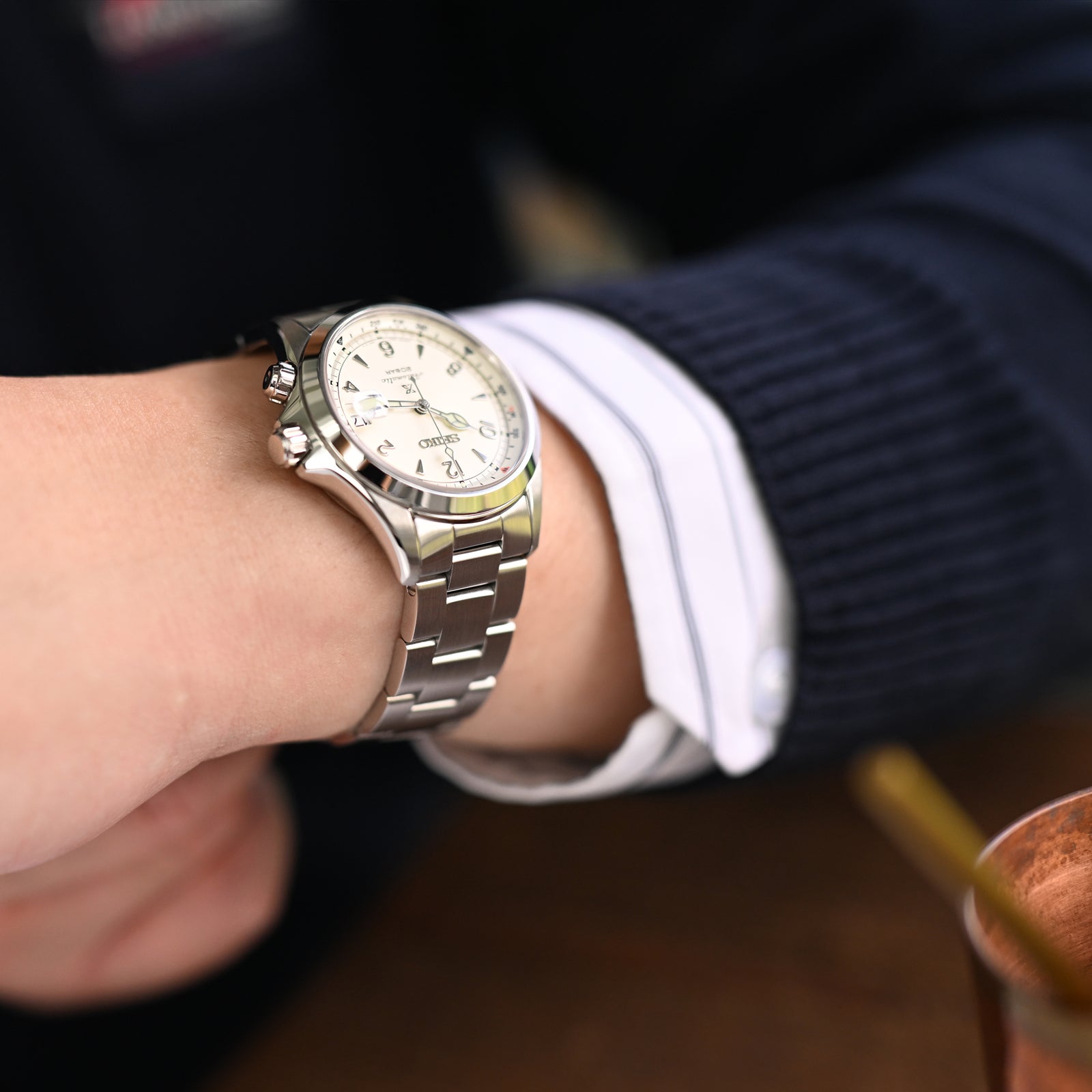 Super-O Boyer 20mm Stainless Steel Bracelet for Seiko Alpinist SARB017 SPB155