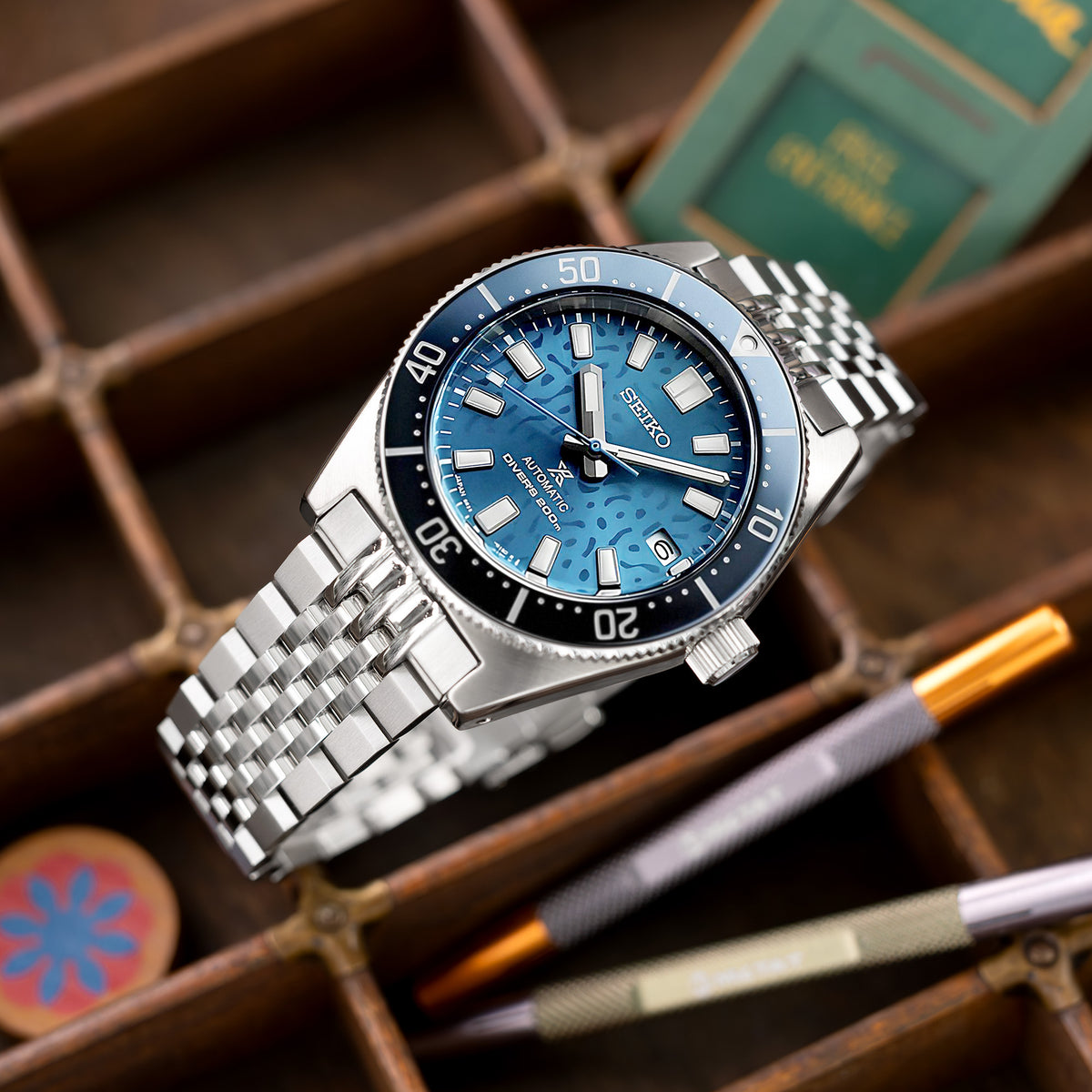 Asteroid 20mm Stainless Steel Bracelet for Seiko 63MAS SPB143 SPB149