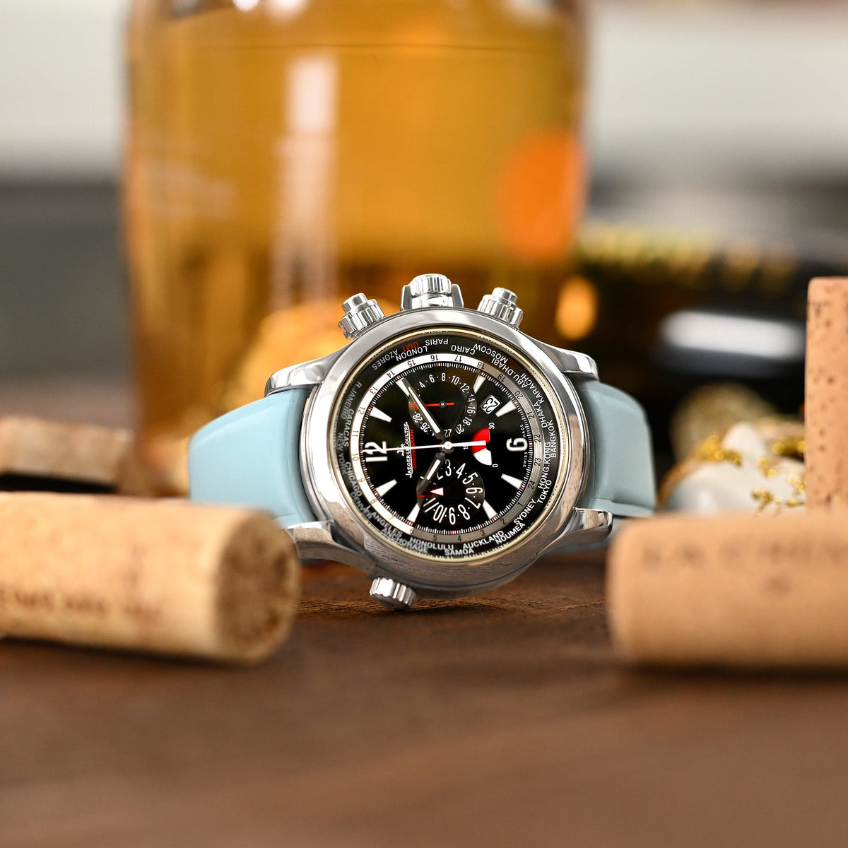 Jaeger LeCoultre Master Compressor Extreme World Chronograph Q1768470 Strapcode Watch Bands