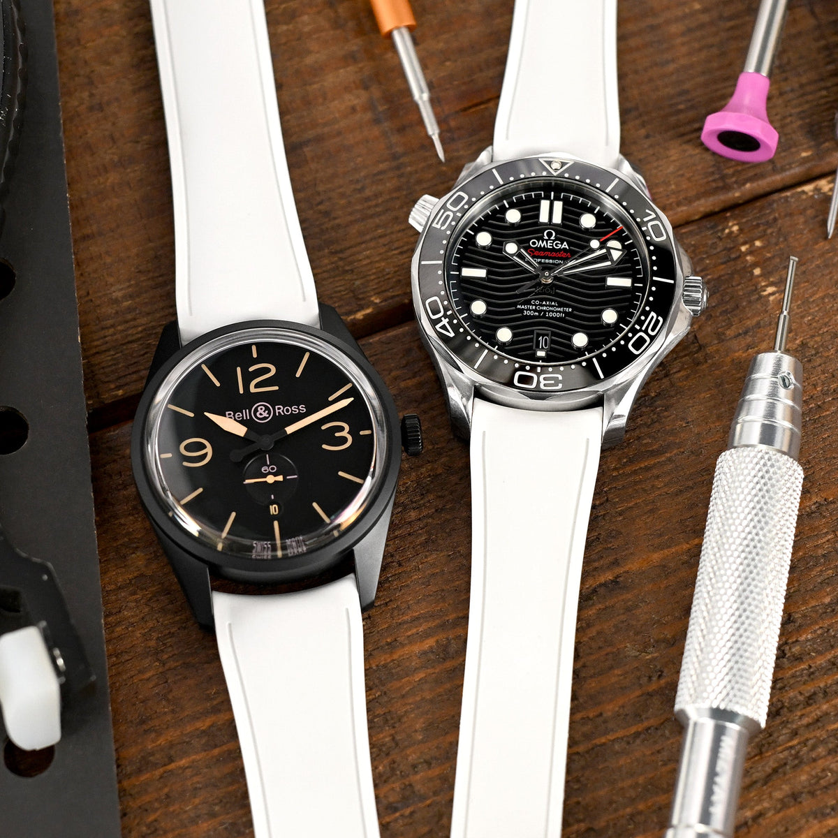 Omega Seamaster Diver 300M Co-Axial Master Chronometer 42MM Ref. 210.30.42.20.01.001 Strapcode watch bands