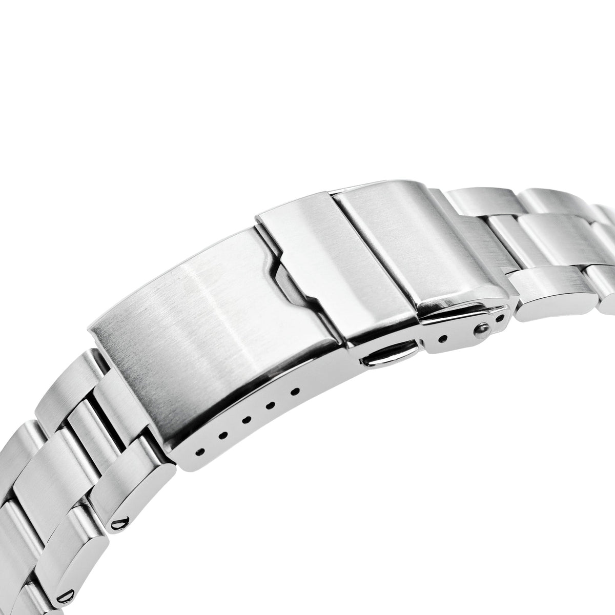 20mm Super-O Boyer for Orient Mako 40 Baton Diver Clasp Brushed Strapcode Watch Bands