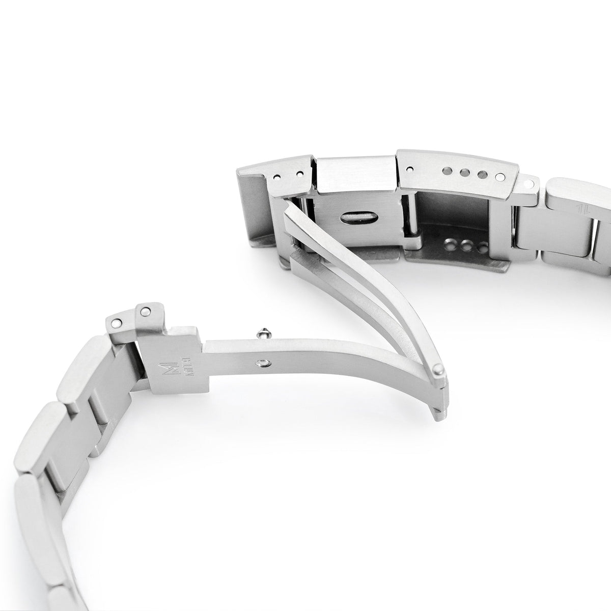 20mm Vintage-O Boyer (Pull-Twist) QR Straight End Brushed Strapcode watch bands