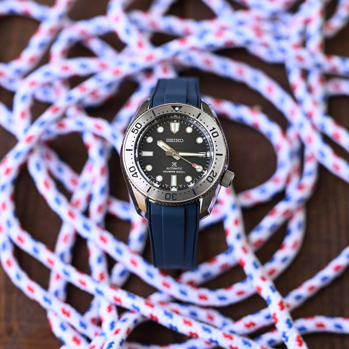 Seiko Prospex Automatic 1968 Diver Baby Marinemaster SPB185 Strapcode watch bands