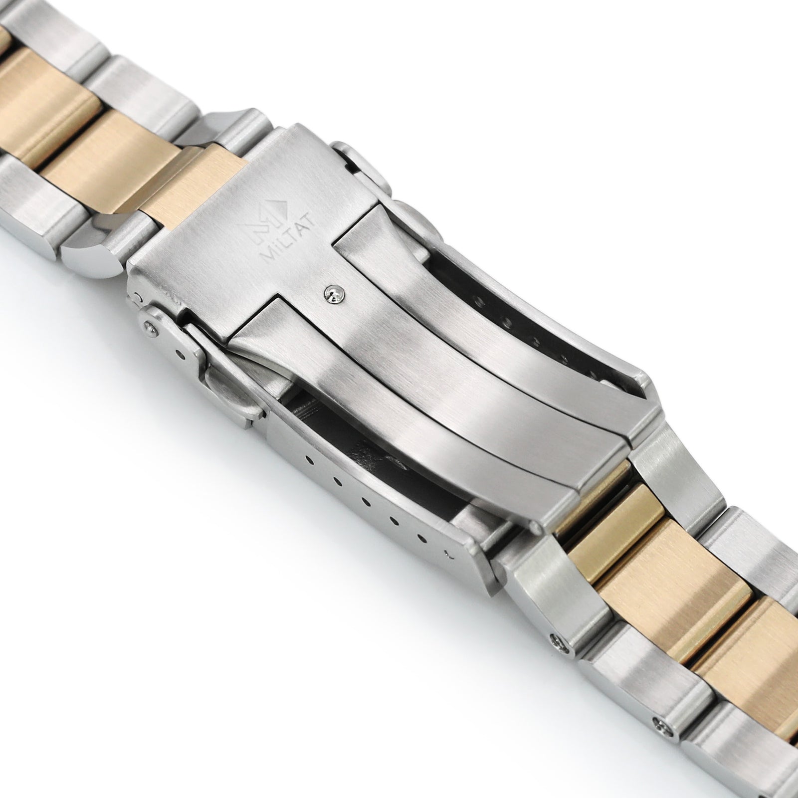 Super-O Boyer 20mm Two-Tone Stainless Steel Bracelet for Seiko Alpinist SARB017 SPB155