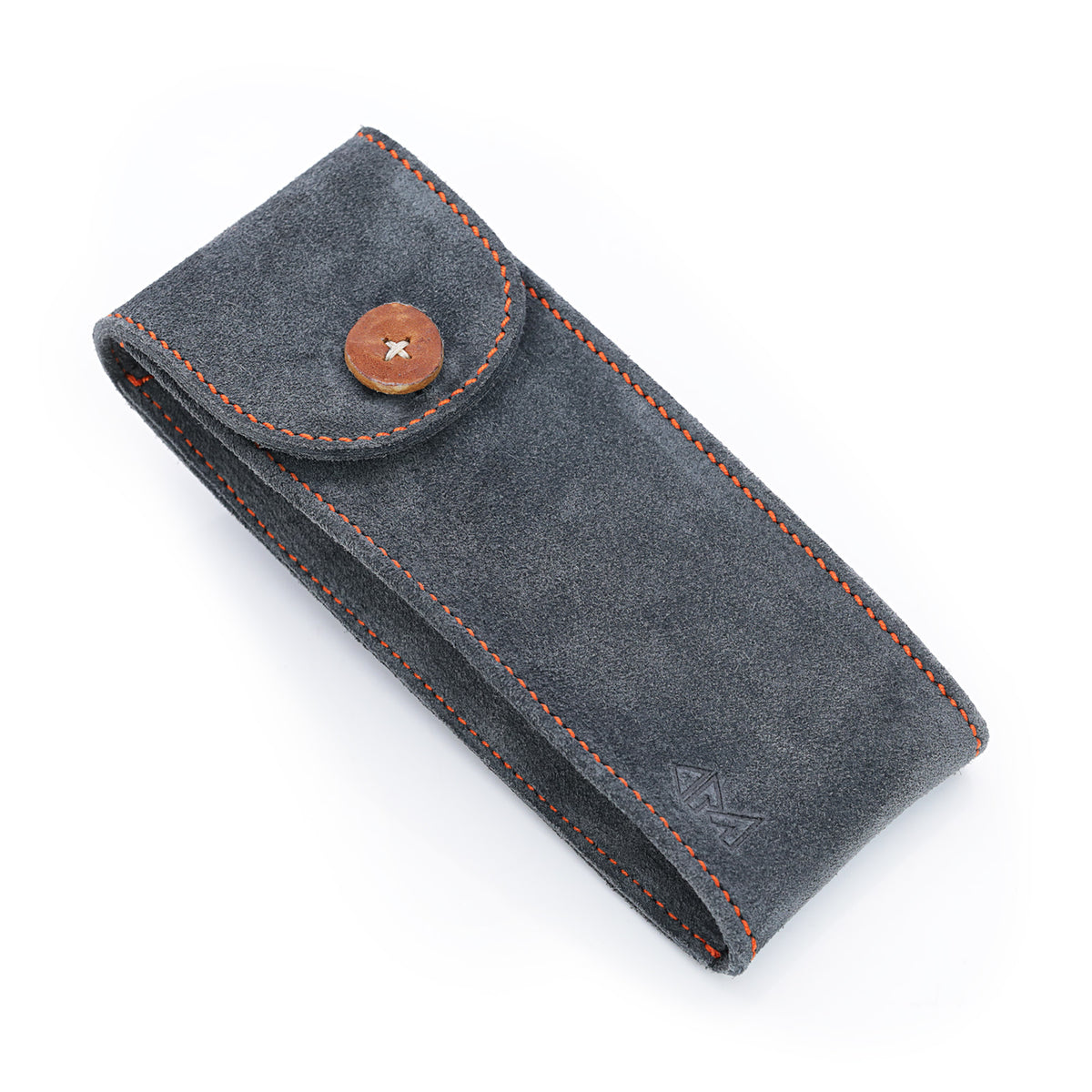 MT-3 Grey Suede Leather Travel Watch Pouch