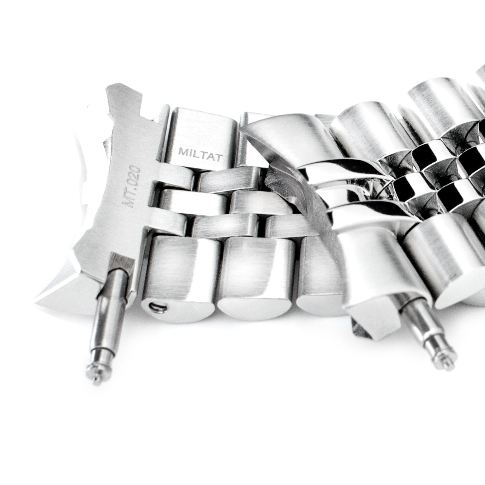 Super-J Louis 22mm Stainless Steel Bracelet for Seiko SKX007 SKX009 SKX011