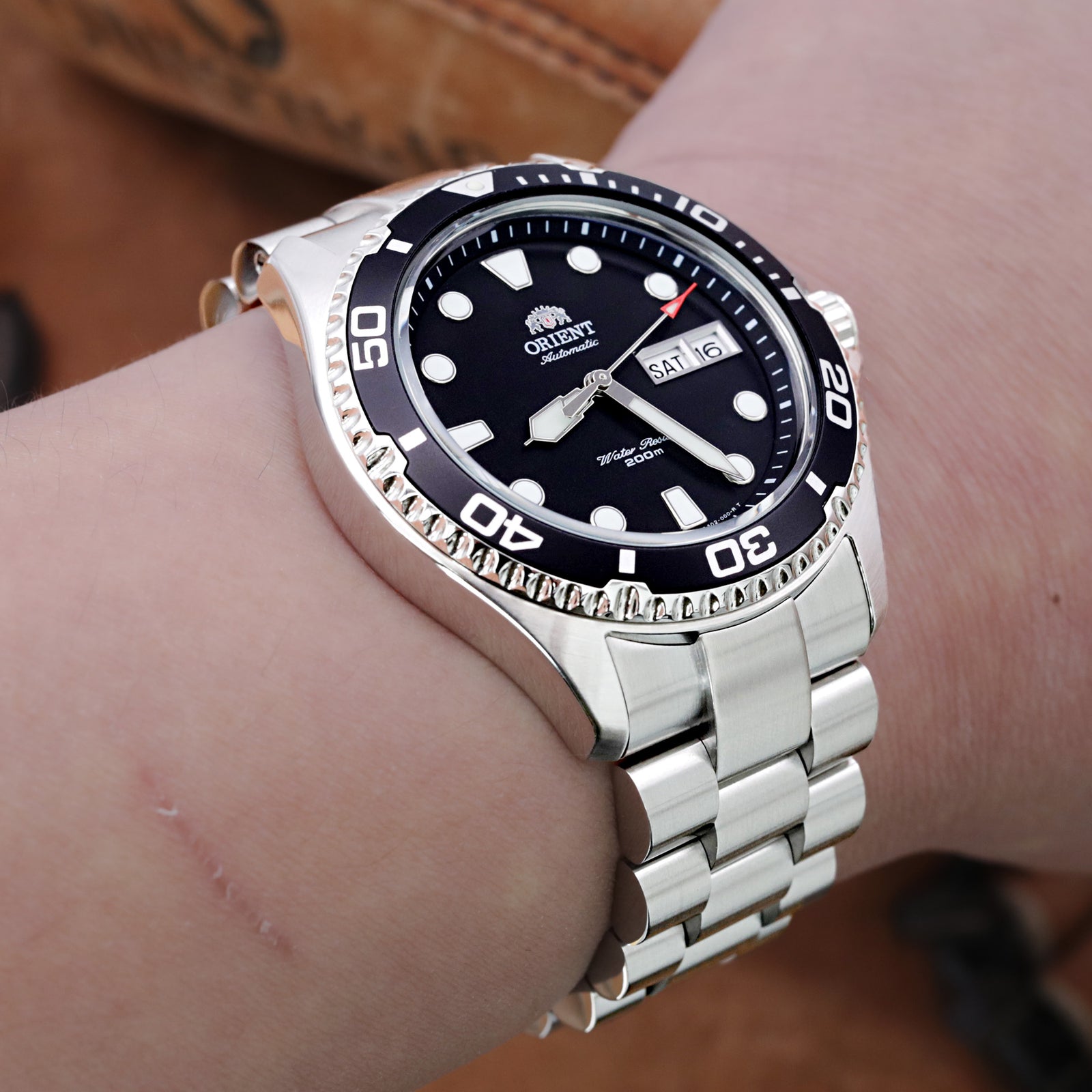 Orient Ray II Automatic Diving Watch FAA02004B9 Strapcode Watch Bands