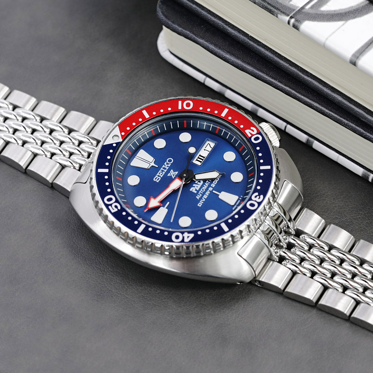 Seiko New Turtle Prospex Special Edition PADI SRPA21 200m Strapcode Watch Bands